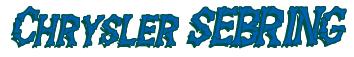 Rendering -Chrysler SEBRING - using Eddy's Bones