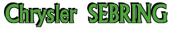 Rendering -Chrysler SEBRING - using Flair