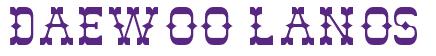 Rendering -DAEWOO LANOS - using Rodeo
