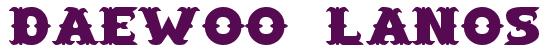 Rendering -DAEWOO LANOS - using Saloon