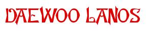 Rendering -DAEWOO LANOS - using Manchuria