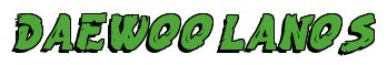 Rendering -DAEWOO LANOS - using Paint