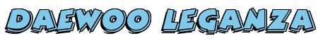 Rendering -DAEWOO LEGANZA - using Comic Strip