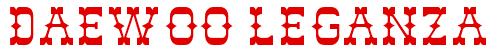 Rendering -DAEWOO LEGANZA - using Rodeo