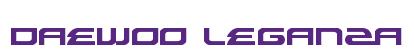 Rendering -DAEWOO LEGANZA - using Alexis