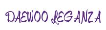 Rendering -DAEWOO LEGANZA - using Memo