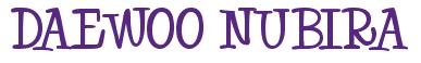 Rendering -DAEWOO NUBIRA - using Whoa Whoa