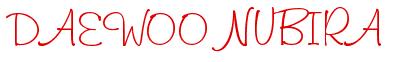 Rendering -DAEWOO NUBIRA - using Freehand 591