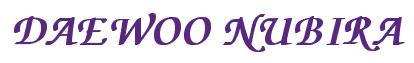 Rendering -DAEWOO NUBIRA - using Zapf Chancery