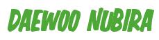 Rendering -DAEWOO NUBIRA - using Big Nib