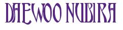 Rendering -DAEWOO NUBIRA - using Nouveau
