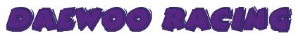 Rendering -DAEWOO RACING - using Comic Strip