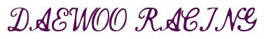 Rendering -DAEWOO RACING - using Commercial Script
