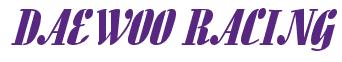 Rendering -DAEWOO RACING - using Aloe