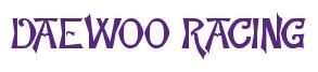 Rendering -DAEWOO RACING - using Manchuria