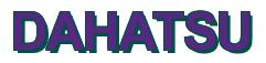 Rendering -DAHATSU - using Arial Bold