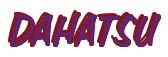 Rendering -DAHATSU - using Freehand 575