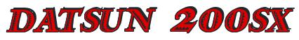 Rendering -DATSUN 200SX - using Romana