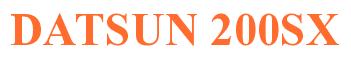 Rendering -DATSUN 200SX - using Times New Roman Bold