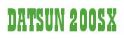 Rendering -DATSUN 200SX - using Bill Board