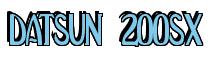 Rendering -DATSUN 200SX - using Deco