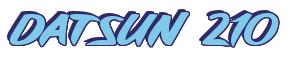 Rendering -DATSUN 210 - using Fat Cat