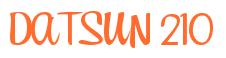 Rendering -DATSUN 210 - using Mr Kleen