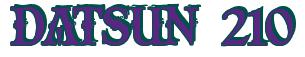 Rendering -DATSUN 210 - using Matilda