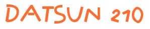 Rendering -DATSUN 210 - using Amazon