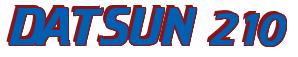 Rendering -DATSUN 210 - using Cruiser