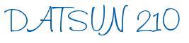 Rendering -DATSUN 210 - using Freehand 591