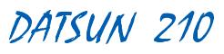 Rendering -DATSUN 210 - using Staccato