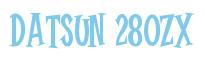 Rendering -DATSUN 280ZX - using Cooper Latin