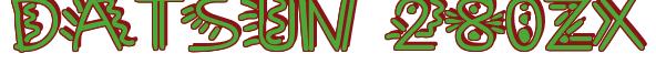 Rendering -DATSUN 280ZX - using Manic Pop Thrill 