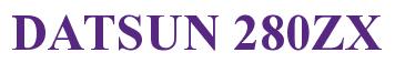 Rendering -DATSUN 280ZX - using Times New Roman Bold