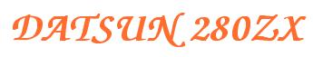 Rendering -DATSUN 280ZX - using Zapf Chancery