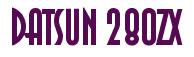 Rendering -DATSUN 280ZX - using Asia