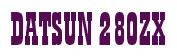 Rendering -DATSUN 280ZX - using Bill Board