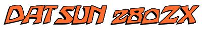 Rendering -DATSUN 280ZX - using Wood Cut