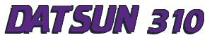 Rendering -DATSUN 310 - using Cruiser