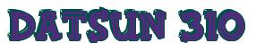 Rendering -DATSUN 310 - using FinkBold
