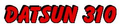 Rendering -DATSUN 310 - using Balloon