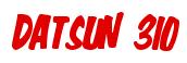 Rendering -DATSUN 310 - using Big Nib