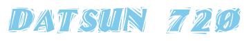 Rendering -DATSUN 720 - using Cut Ragged