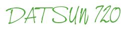 Rendering -DATSUN 720 - using Neville Script