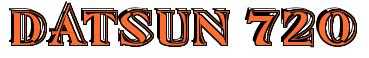 Rendering -DATSUN 720 - using Race Chisel