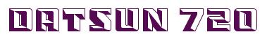 Rendering -DATSUN 720 - using Race JLS