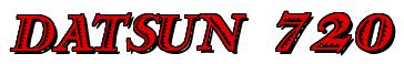 Rendering -DATSUN 720 - using Romana