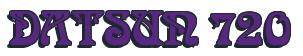 Rendering -DATSUN 720 - using Romaneste