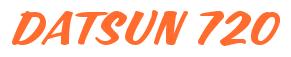 Rendering -DATSUN 720 - using Casual Script